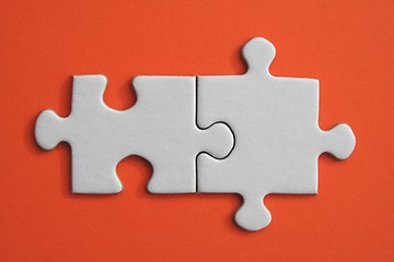 Image showing Jigsaw Puzzle Pieces