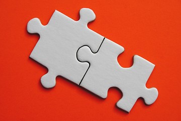 Image showing Jigsaw Puzzle Pieces