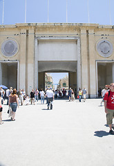 Image showing city gate valletta malta