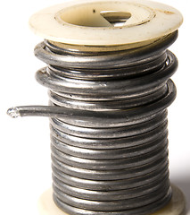 Image showing spool of solder