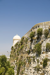 Image showing sentry post city gate malta