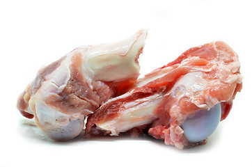 Image showing Pig bone used for cooking soup base
