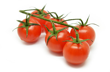 Image showing Red cherry tomato