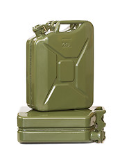 Image showing Two jerrycans