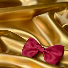 Image showing Red bow tie