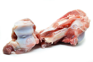 Image showing Pig bone used for cooking soup base