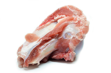 Image showing Pig bone used for cooking soup base