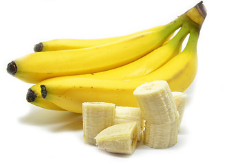 Image showing Ripe yellow banana