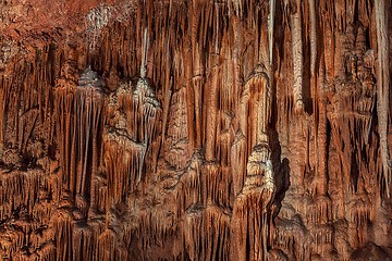 Image showing Underground cave texture closeup photo