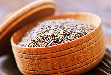 Image showing Chia seeds