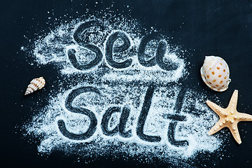 Image showing sea salt