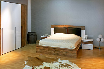 Image showing Grey bedroom 2