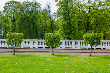 Image showing Picturesque Kadriorg park in spring time , Tallinn, Estonia