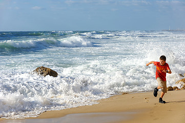 Image showing Mediterranean Coast of Israel