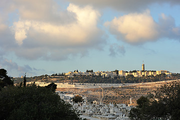 Image showing Ancient and young Jerusalem