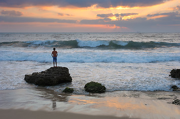 Image showing Mediterranean Coast of Israel