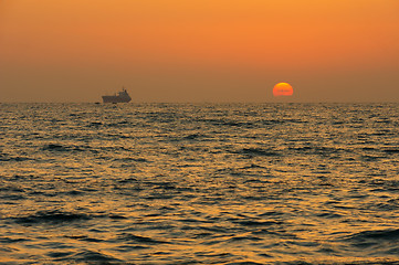 Image showing Mediterranean Coast of Israel