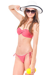 Image showing Girl posing in bikini