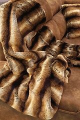 Image showing Faux Fur Throw