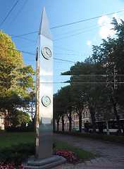 Image showing Kobe Friendship Clock Riga, Latvia, Europe