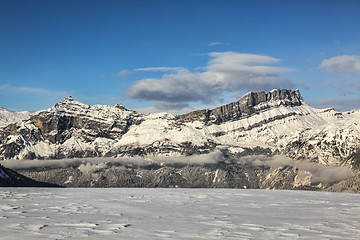 Image showing Alpine Crest in Winter