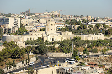 Image showing Jerusalem, view of the old city