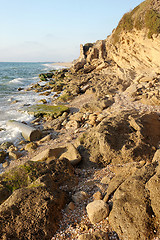 Image showing Mediterranean Coast Israel