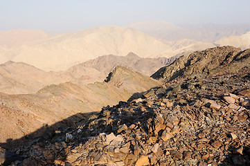 Image showing Red Sea Mountains