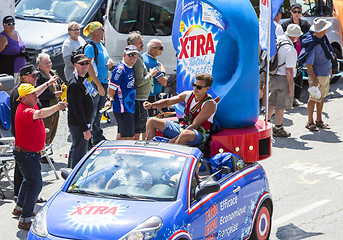 Image showing Publicity Caravan Detail - Tour de France 2015