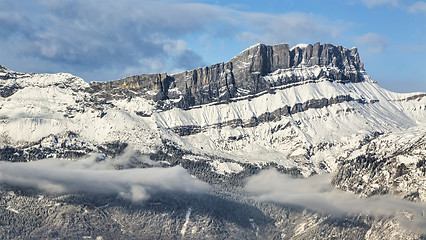 Image showing Les Rochers des Fiz -The French Alps