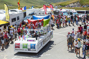 Image showing Ibis Budget Hotels Truck - Tour de France 2015