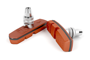 Image showing Bicycle brake pads