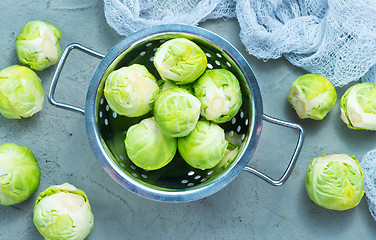 Image showing brussel sprouts