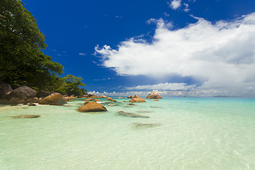 Image showing Anze Lazio Beach