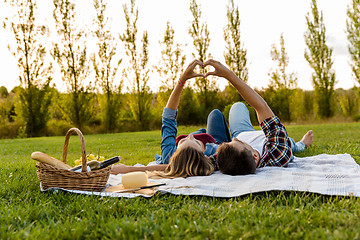 Image showing Enjoying the summer