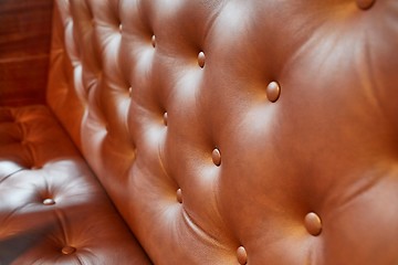 Image showing Luxury leather seat