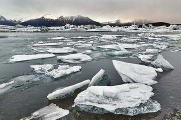 Image showing Glacial lake in Iceland