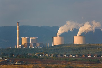 Image showing Power Plant Smoke