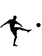 Image showing soccer player