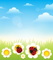 Image showing Spring topic background 6