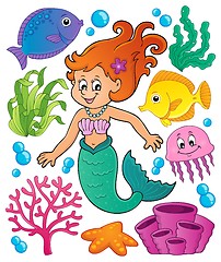 Image showing Mermaid topic set 1