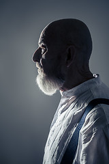 Image showing old man portrait