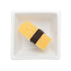 Image showing Tamagoyaki nigiri