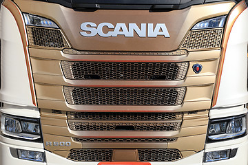 Image showing Front of Next Generation Scania R500 Truck