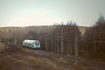 Image showing Evening Train 