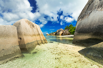 Image showing Anse Source D\'Argent beach