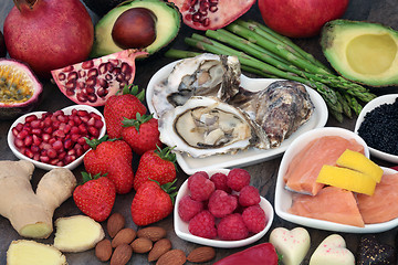 Image showing Healthy Aphrodisiac  Food