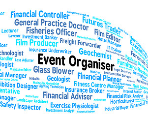 Image showing Event Organiser Represents Managed Employee And Occupations