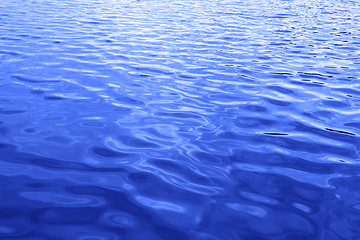 Image showing Blue water