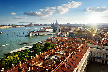 Image showing Venice from above